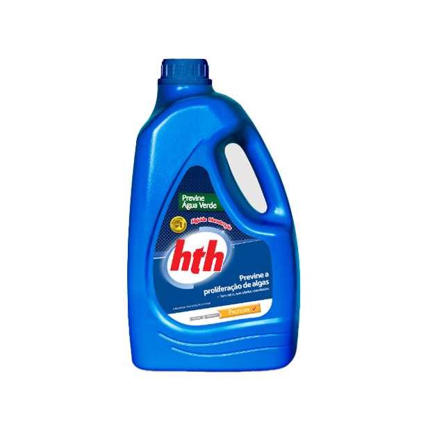 Termolar Aquecimento - Algicida Manutenção Piscina Previne Água Verde 1l - Hth