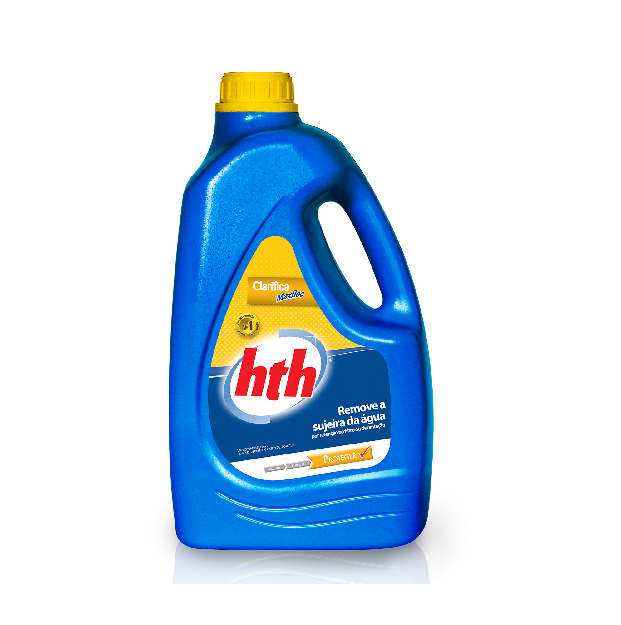 Termolar Aquecimento - Clarifica Maxfloc Hth 1 Litro Para Piscinas