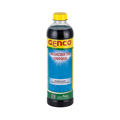 Termolar Aquecimento - Algicida De Choque Eliminador De Algas 1l Genco