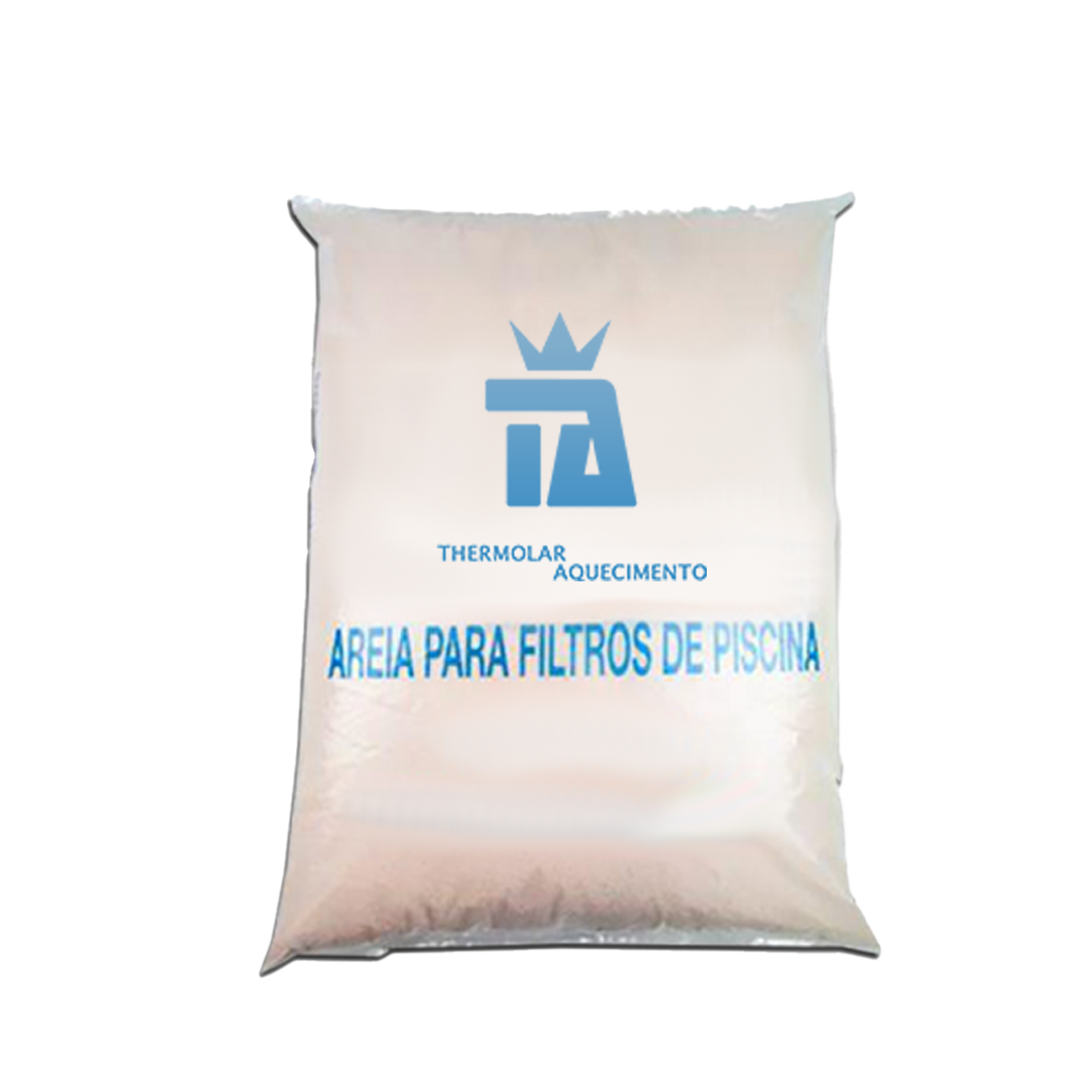 Termolar Aquecimento - Areia para filtros de piscina- 25 kg (Saco) Exclusiva Thermolar Aquecimento