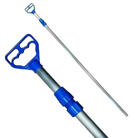 Termolar Aquecimento - Cabo Telescópico 4 Metros Para Limpeza De Piscina