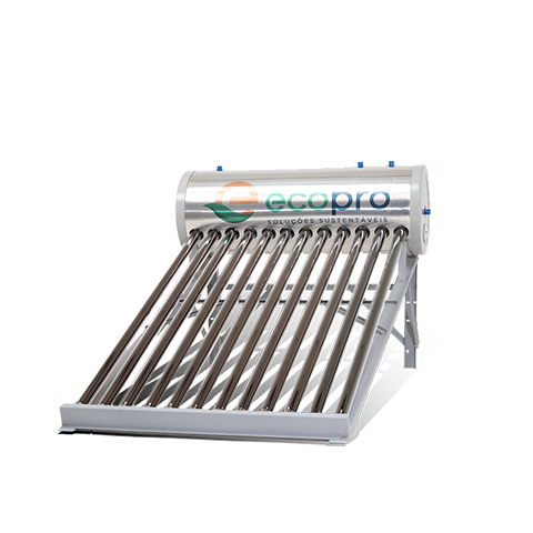 Termolar Aquecimento - Ecopro aquecedor solar acoplado GOLD 20 INOX 316