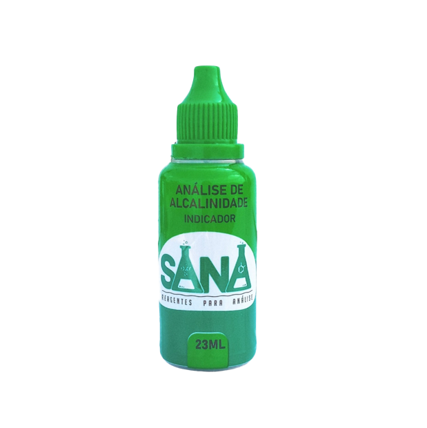 Termolar Aquecimento - INDICADOR DE ALCALINIDADE 23ml - REAGENTE PARA ANÁLISE DE ALCALINIDADE EM ÁGUA DE PISCINA