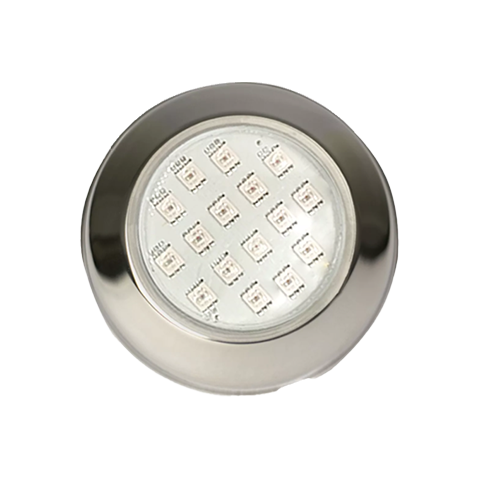 Termolar Aquecimento - Led iluminação 6w Azul inox